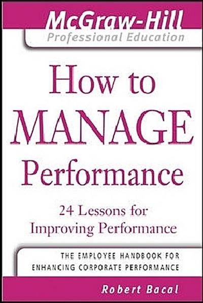 How to Manage Performance