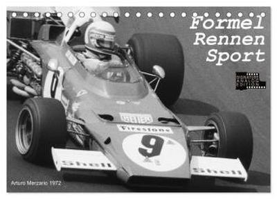 Formel - Rennen - Sport (Tischkalender 2026 DIN A5 quer), CALVENDO Monatskalender