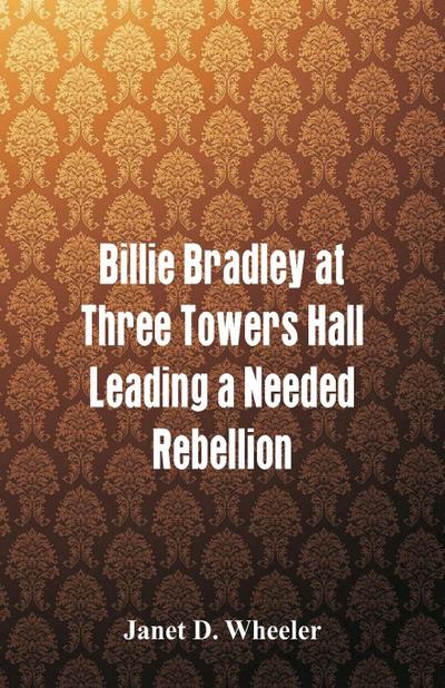 Billie Bradley at Three Towers Hall