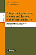 Enterprise Applications, Markets and Services in the Finance Industry