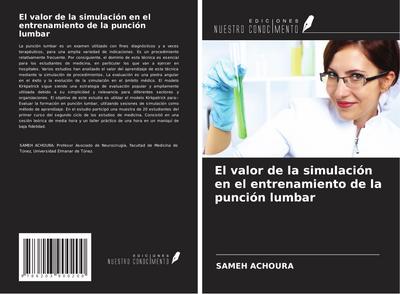 El valor de la simulación en el entrenamiento de la punción lumbar