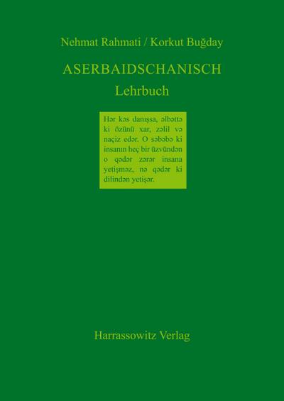 Aserbaidschanisch Lehrbuch
