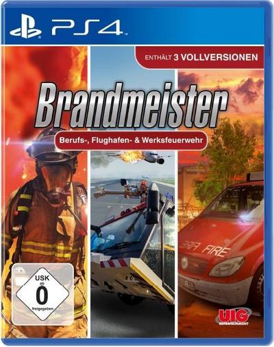 Brandmeister Berufs-, Flughafen-  & Werksfeuerwehr, 1 PS4-Blu-ray-Disc
