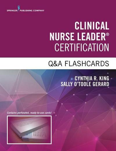 Clinical Nurse Leader Certification Q&A Flashcards