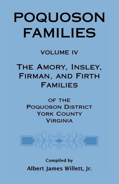 Poquoson Families, Volume IV