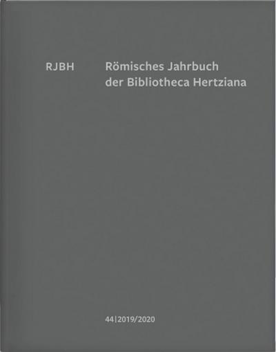 Römisches Jahrbuch der Bibliotheca Hertziana