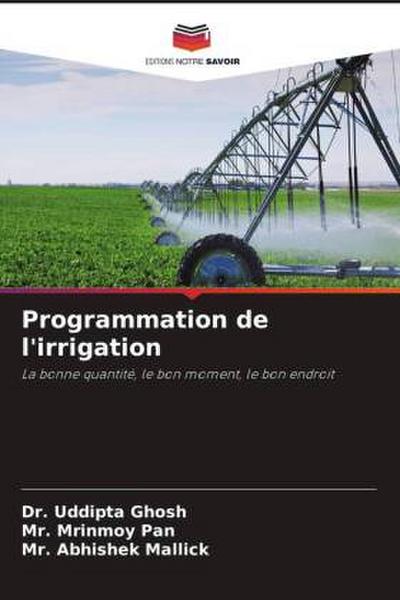 Programmation de l’irrigation
