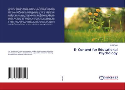 E- Content for Educational Psychology