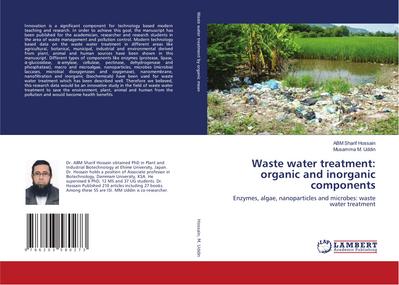 Waste water treatment: organic and inorganic components