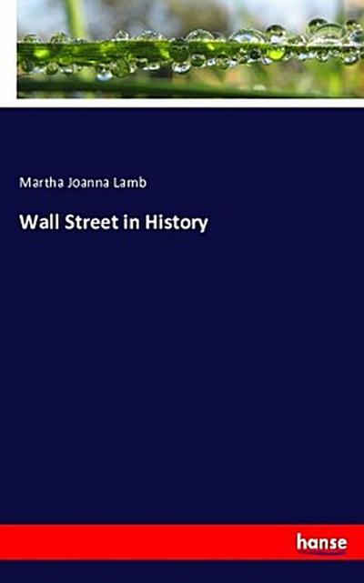 Wall Street in History