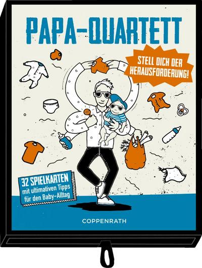 Schachtelspiel - Papa-Quartett