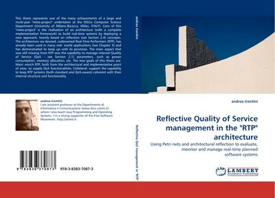 Reflective Quality of Service management in the "RTP" architecture