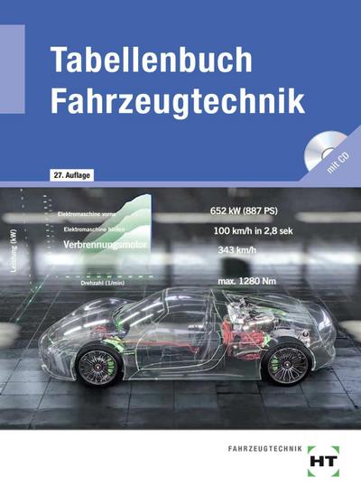 Tabellenbuch Fahrzeugtechnik