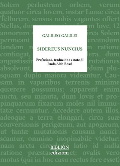 Sidereus Nuncius