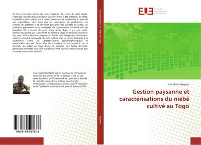 Gestion paysanne et caractérisations du niébé cultivé au Togo