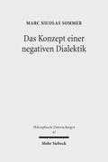 Das Konzept einer negativen Dialektik