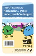 FRESCH-Erweiterung: Noch mehr.. Paare (Verlängern)