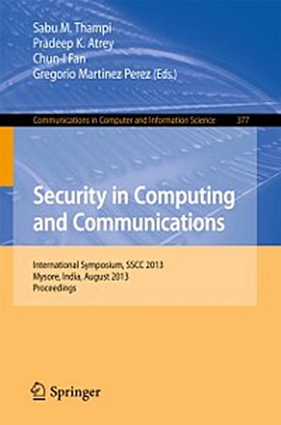 Security in Computing and Communications