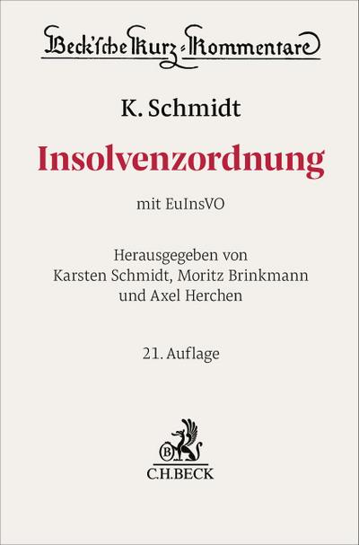 Insolvenzordnung. InsO