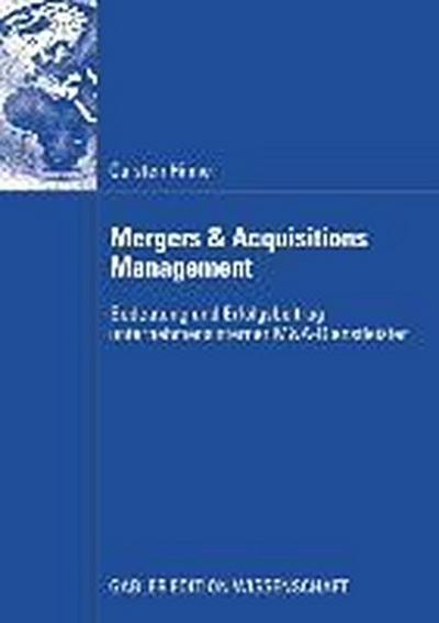 Mergers & Acquisitions Management