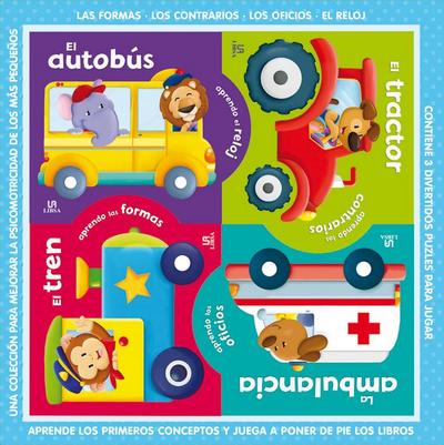 Puzzlebooks in box transportes