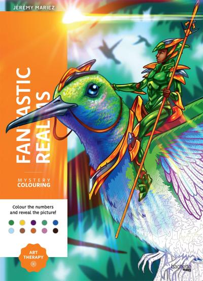 Mystery Colouring - Fantastic Worlds