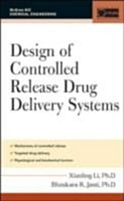 Design of Controlled Release Drug Delivery Systems