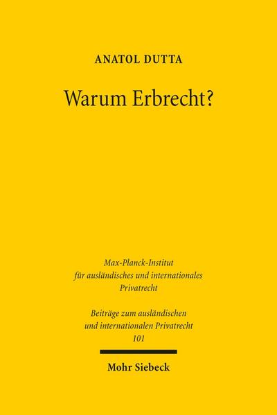 Warum Erbrecht?