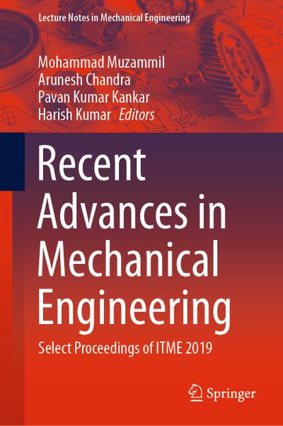 Recent Advances in Mechanical Engineering