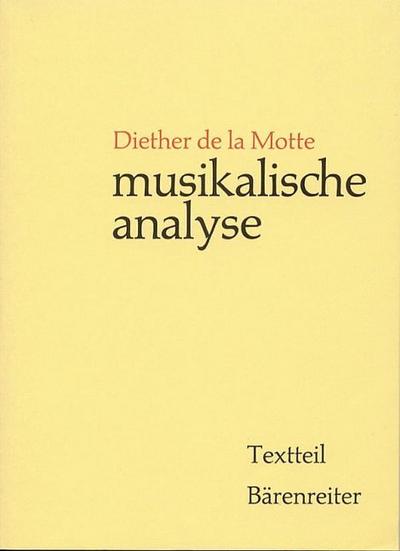 Musikalische Analyse