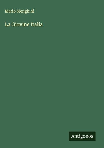 La Giovine Italia