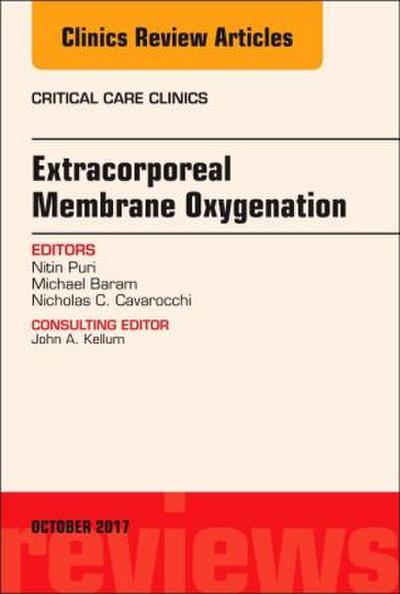 Extracorporeal Membrane Oxygenation (Ecmo), an Issue of Critical Care Clinics