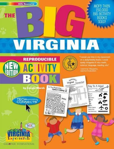 Virginia Big Reproducible Activity Book: New Version