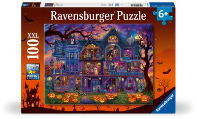 Kinderpuzzle 100 XXL Teile - Monsterhafte Hausparty