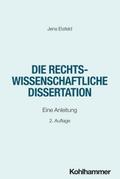 Die rechtswissenschaftliche Dissertation