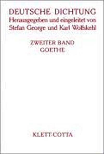 Deutsche Dichtung Band 2 (Deutsche Dichtung, Bd. 2)