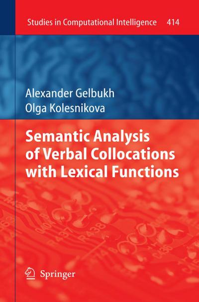 Semantic Analysis of Verbal Collocations with Lexical Functions