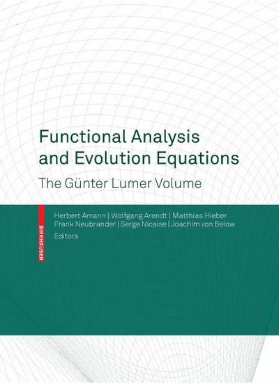 Functional Analysis and Evolution Equations