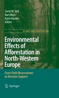 Environmental Effects of Afforestation in North-We