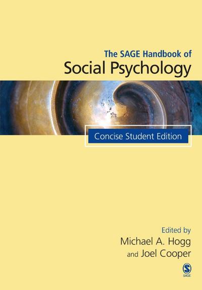 The SAGE Handbook of Social Psychology