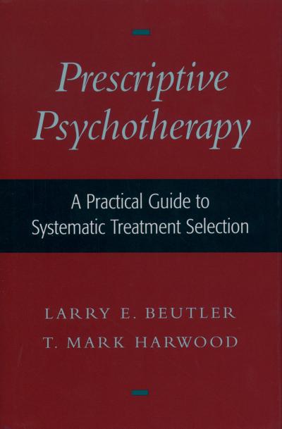 Prescriptive Psychotherapy