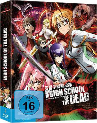 Highschool of the Dead - Gesamtausgabe, 2 Blu-rays