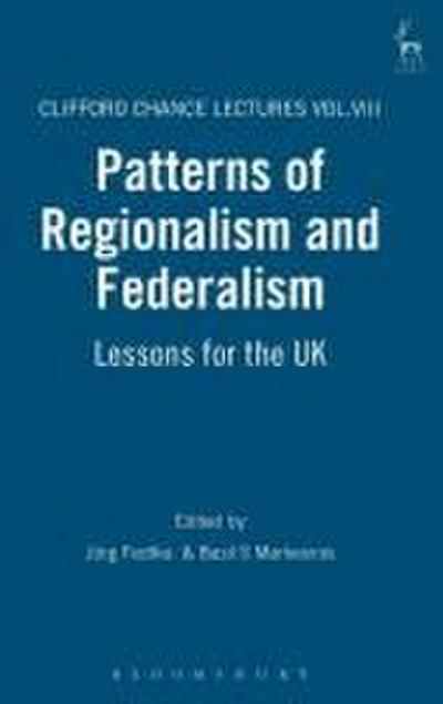 Patterns of Regionalism and Federalism