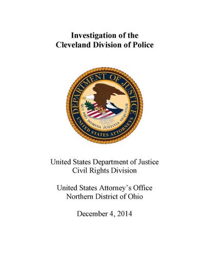 Investigation of the Cleveland Division of Police