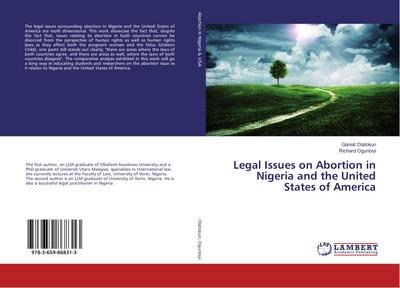 Legal Issues on Abortion in Nigeria and the United States of America - Ganiat Olatokun