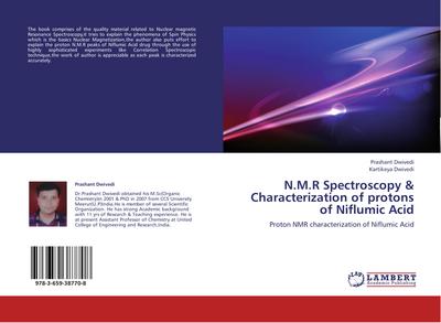 N.M.R Spectroscopy & Characterization of protons of Niflumic Acid