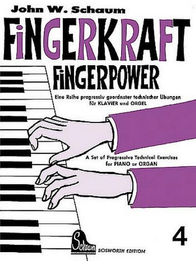 Fingerkraft Band 4 für Klavier/Orgel
