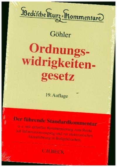 Gesetz über Ordnungswidrigkeiten