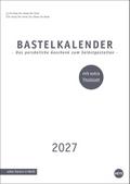 Premium-Bastelkalender weiß A4 2027