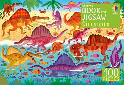Usborne Book and Jigsaw Dinosaurs